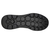 GO WALK 6 - ROCA, BBLACK Footwear Bottom View