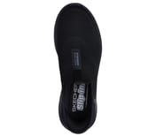 Skechers Slip-ins: GO WALK 6 - Easy On, BBLACK Footwear Top View