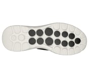 GO WALK 6 - EASY ON, BLACK Footwear Bottom View