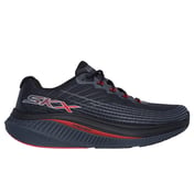 GO WALK MAX CUSHIONING ARCH F, BLACK/RED