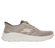 GO WALK NOW - PAYTON, KHAKI Footwear Lateral View