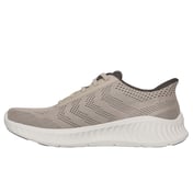 GO WALK NOW - PAYTON, KHAKI Footwear Left View