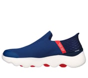 Skechers Slip-ins: GO WALK Massage Fit - Current, NAVY/RED