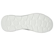 GO WALK FLEX, BLACK/WHITE Footwear Bottom View