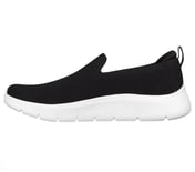 GO WALK FLEX, BLACK/WHITE Footwear Left View