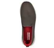 GO WALK FLEX, BROWN/RED Footwear Top View