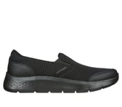 GO WALK FLEX - REQUEST, BBLACK Footwear Lateral View