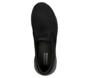 GO WALK FLEX - REQUEST, BBLACK Footwear Top View