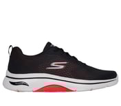 GO WALK ARCH FIT 2.0 - IDYLLI, BLACK/RED Footwear Lateral View