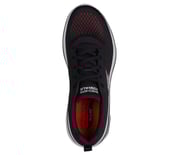 GO WALK ARCH FIT 2.0 - IDYLLI, BLACK/RED Footwear Top View