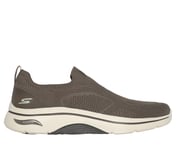 GO WALK ARCH FIT 2.0 - KNITTE, TAUPE Footwear Lateral View