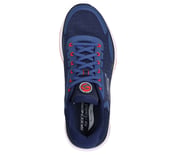 GO WALK DISTANCE WALKER, NAVY/ORANGE Footwear Top View
