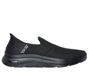 SKECHERS SLIP-INS: GO WALK AF 2.0 - HANDS FREE 2, BBLACK Footwear Lateral View