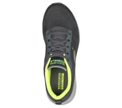 GO WALK 6 - AVALO 2, DARK GREY Footwear Top View