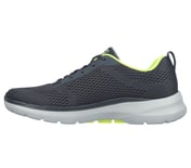 GO WALK 6 - AVALO 2, DARK GREY Footwear Left View