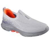 GO WALK 7, GREY/ORANGE