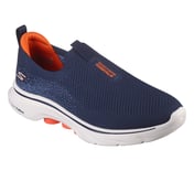 GO WALK 7, NVY/ORNG Footwear Right View