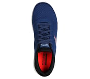 GO WALK 7 - THE CONSTRUCT, NAVY/BLACK Footwear Top View