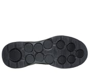 SKECHERS SLIP-INS: GO WALK 7 - EASY ON 2, BLACK Footwear Bottom View