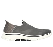 GO WALK 7 - EASY ON 2, BROWN Footwear Lateral View