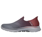 SKECHERS SLIP-INS: GO WALK 7 - EASY ON 2, RED GRAY