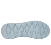 GO WALK FLEX - BRENDON, WHITE/GRAY Footwear Bottom View