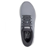 GO WALK 8 - PATE, GRAY Footwear Top View