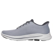 GO WALK 8 - PATE, GRAY Footwear Left View