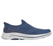GO WALK 8 - PELAYO, NAVY/GRAY Footwear Lateral View