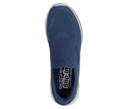 GO WALK 8 - PELAYO, NAVY/GRAY Footwear Top View