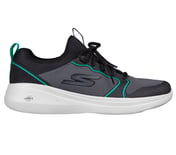 GO RUN FAST - VALIANCE, BLACK/GREEN Footwear Lateral View