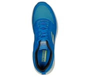 GO RUN PULSE - STRADA, BLUE/LIME Footwear Top View