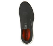 GO RUN ELEVATE - UPRAISE, BLACK/WHITE Footwear Top View