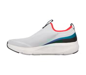 GO RUN ELEVATE - UPRAISE, GREY/ORANGE Footwear Left View