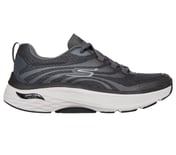 MAX CUSHIONING ARCH FIT -ENIG, CHARCOAL/BLACK Footwear Lateral View