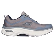 MAX CUSHIONING ARCH FIT, GREY/NAVY Footwear Lateral View