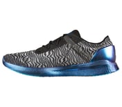 SPEED 6 CLOAK HYPER, BLACK/BLUE Footwear Left View