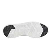 GO RUN ELEVATE, GRAY/LIME Footwear Bottom View