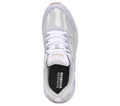 GO RUN ELEVATE, WHITE/GREY Footwear Top View