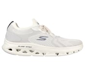 GO RUN GLIDE-STEP FLEX-RADAR, WHITE BLACK Footwear Lateral View