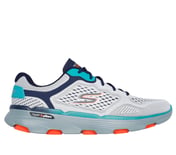 GO RUN 7, WHITE/MULTI Footwear Lateral View