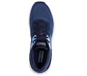 MAX CUSHIONING HYPER BURST, BLUE Footwear Top View
