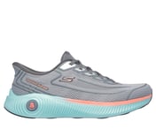 GO RUN ANYWHERE, GREY/BLUE Footwear Lateral View