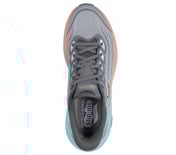 GO RUN ANYWHERE, GREY/BLUE Footwear Top View