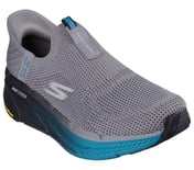 SKECHERS SLIP-INS: MAX CUSHIONING PREMIER 2, GREY/BLUE