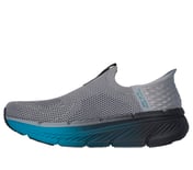 SKECHERS SLIP-INS: MAX CUSHIONING PREMIER 2, GREY/BLUE