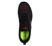 GO RUN LITE, BLACK/WHITE/RED Footwear Top View