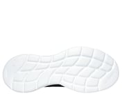 GO RUN LITE, BLACK/WHITE/RED Footwear Bottom View