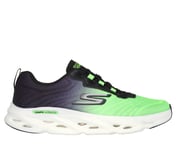 GO RUN SWIRL TECH SPEED, LIME/BLACK Footwear Lateral View