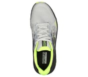 GO RUN TRAIL ALTITUDE-PHANTOM, GREY/LIME Footwear Top View